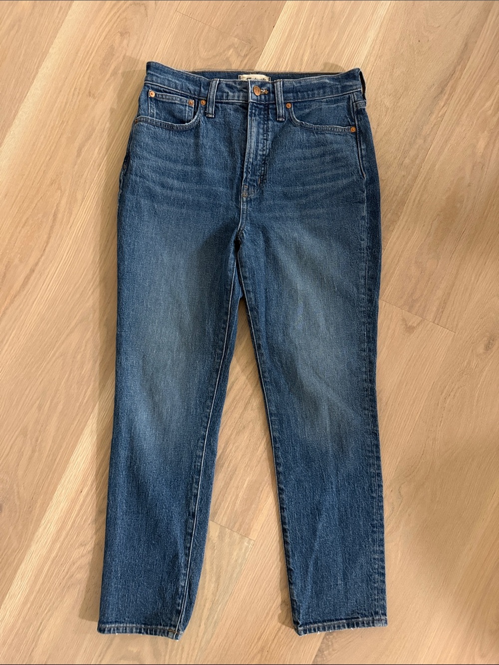 Madewell The Perfect Vintage Jean High Rise Medium Wash Denim Size 29